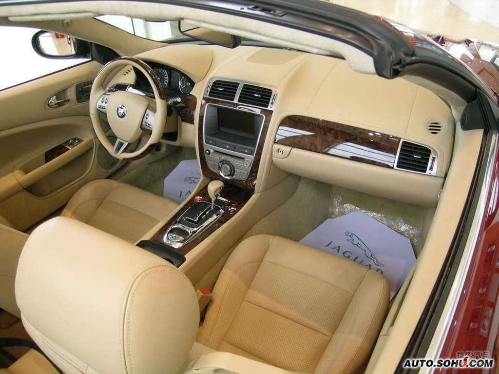 【 捷豹xk高清图片】_2008款 4.2l v8 敞篷跑车_内饰_搜狐汽车网