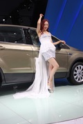 2013青岛国际车展车模风采-福特车模1 