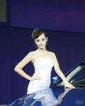2012南京国际车展车模图片 