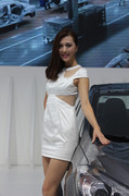 2013南京十一车展美女车模 