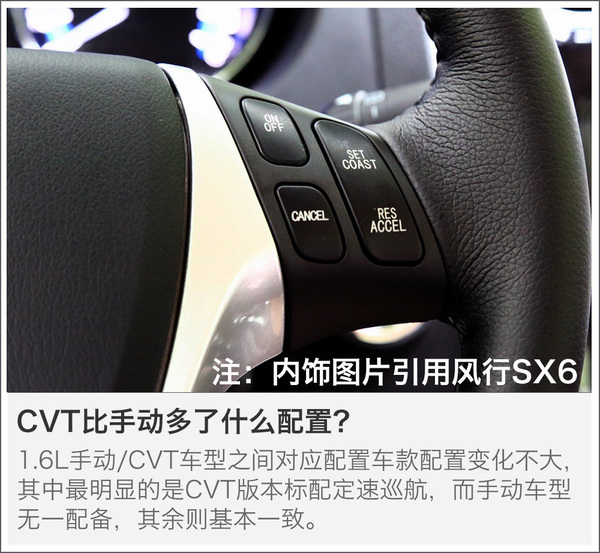 推荐1.6L手动尊享型 全新景逸X5购车手册