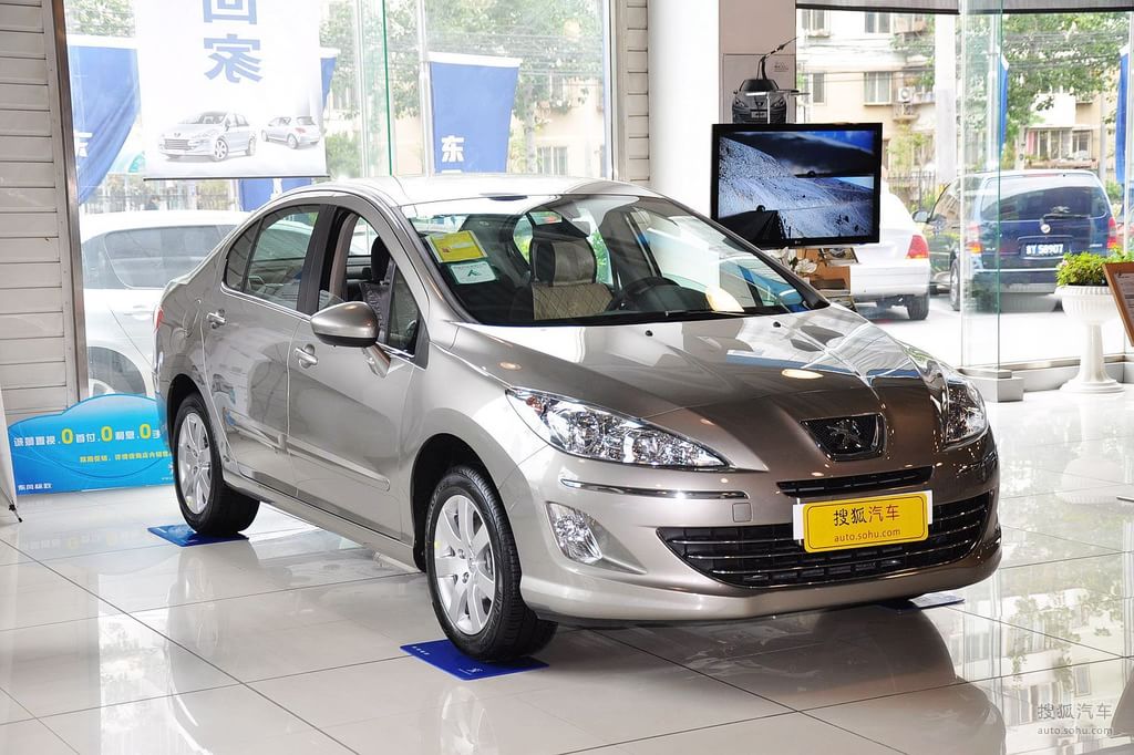 标致4082011款1.6l 手动 舒适版外观皓月灰g811027图片_图库_搜狐汽车