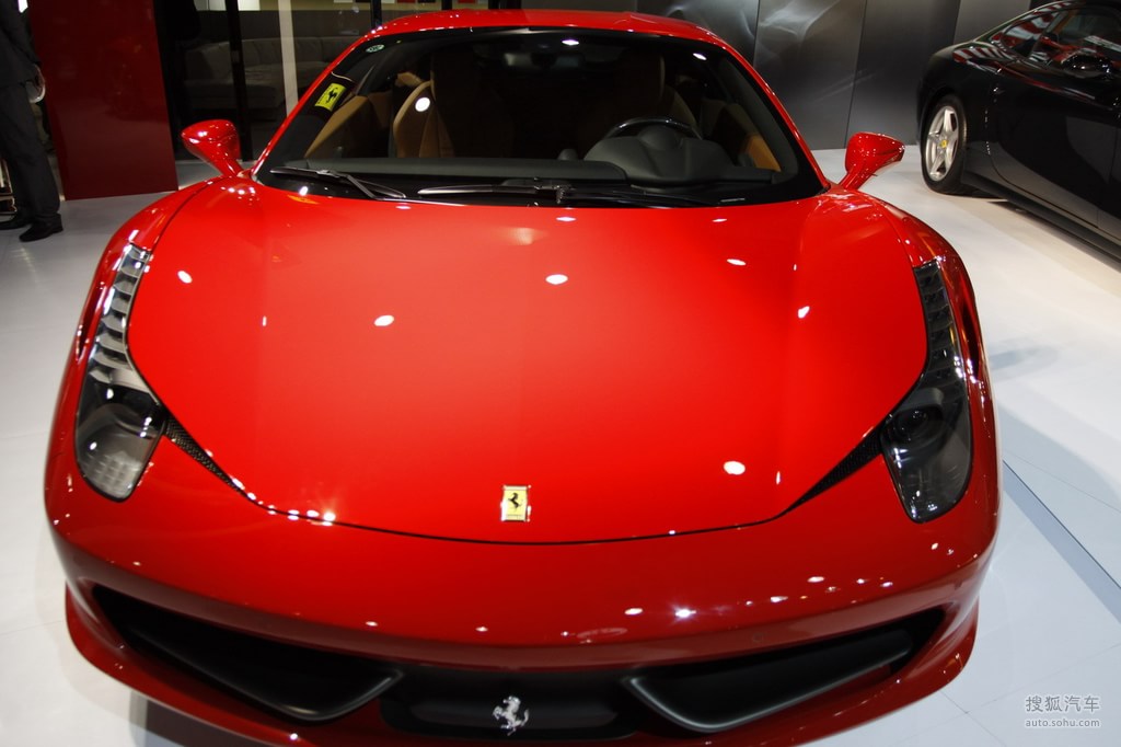 法拉利 法拉利 458 italia 法拉利458车展实拍