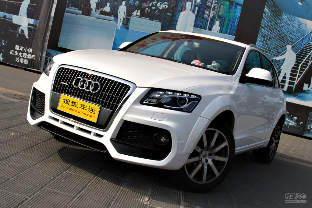 奥迪q5改装朱鹭白t570751高清图片