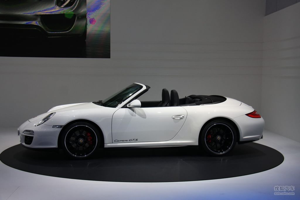 保时捷911carreragts巴黎车展实拍