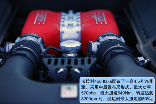 法拉利 458 Italia 实拍 图解 图片