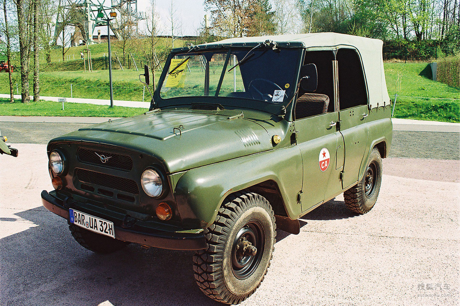 俄罗斯uaz-469越野车