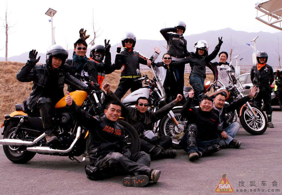 哈雷摩托车手第一期安全驾驶技巧培训- 搜狐车