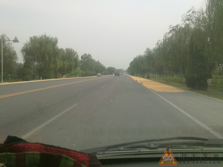 今天去临猗在209国道上的见闻!