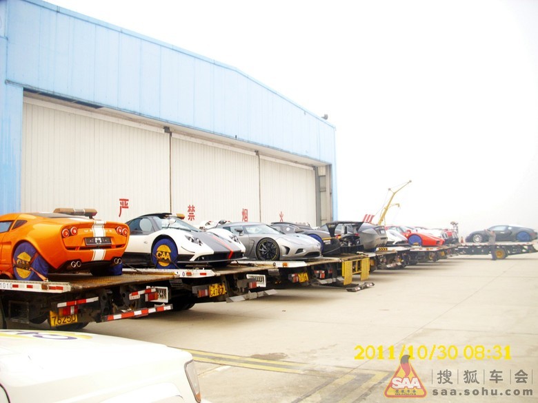 大陆救援拖超跑豪车上演速度与激情 - CAA大陆