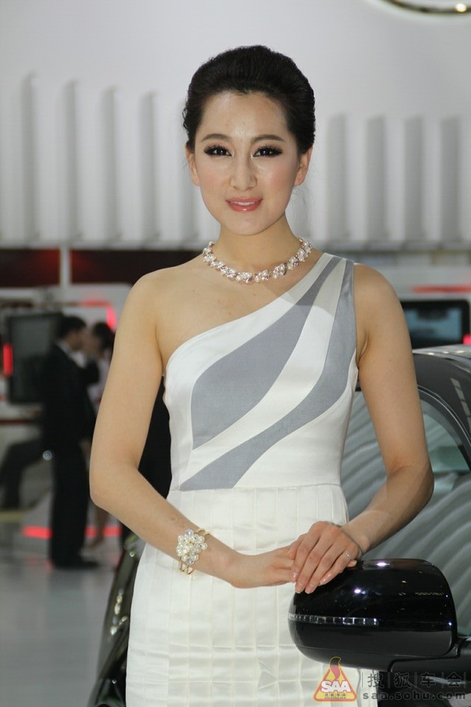 新标致车模显成熟范 都市<em>淑女妖艳</em>魅惑 - 车展