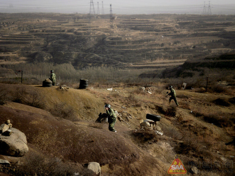 真人CS枪战，好过瘾!!! - 山西车友会
