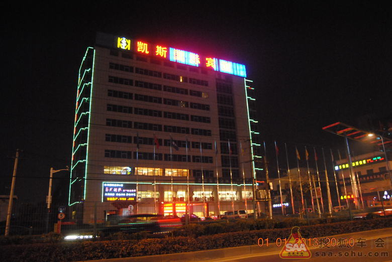 【清风阁130116】随拍上海郊区小镇-颛桥夜景