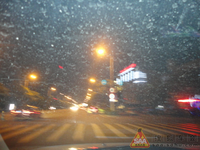 开车随拍-慈溪路边夜景(二)