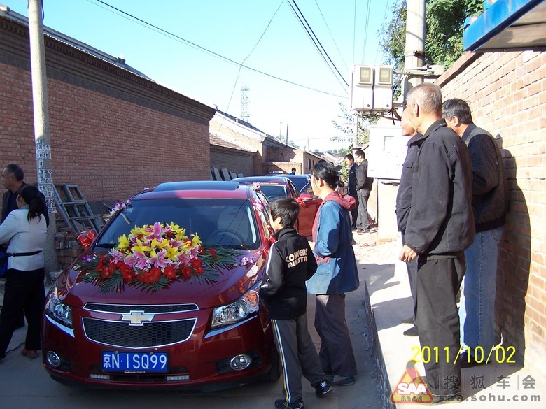 10月2日甘棠---东大桥婚车作业 - 科鲁兹-兹势力