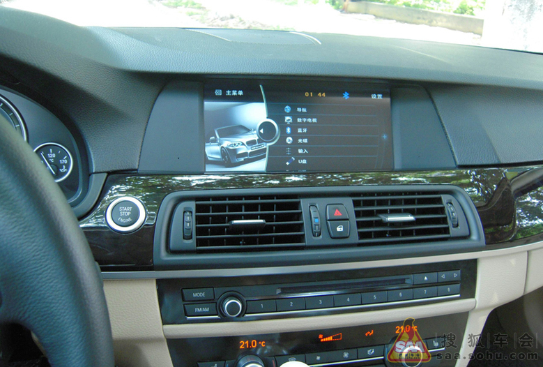 [2013款宝马523Li导航 温州宝马5系换大屏]