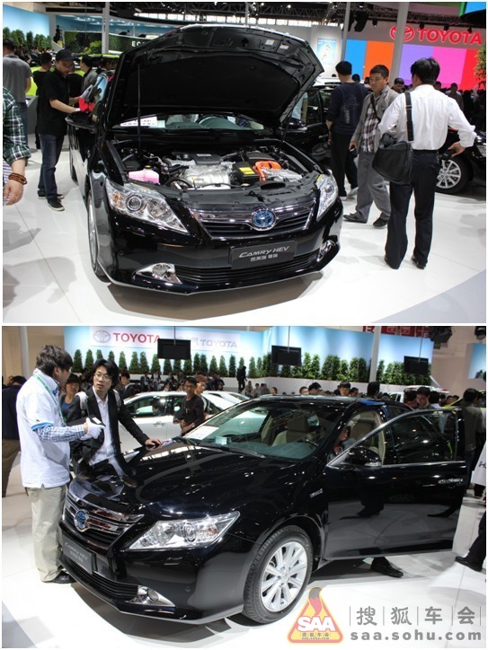 在北京车展尾随美女车模去看凯美瑞 - 狐说车坛