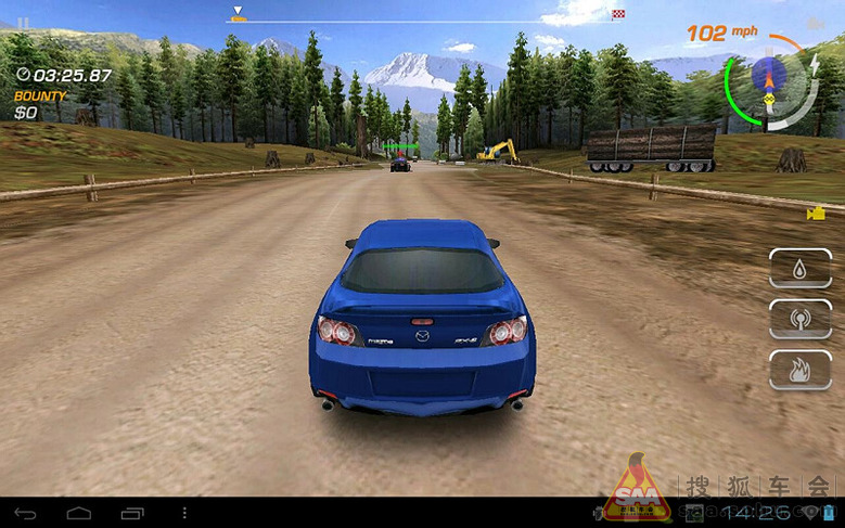 车迷游戏迷的最爱:极品飞车14:热力追踪 andro