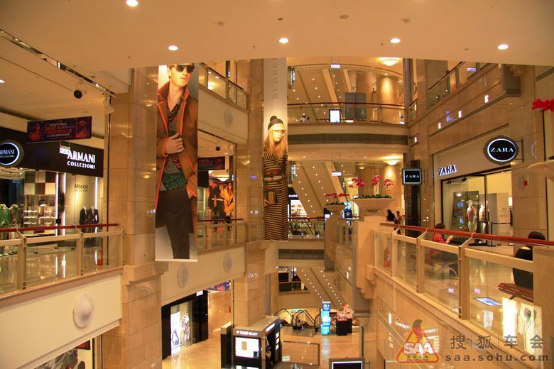 台湾101大厦的购物中心