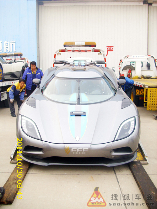 大陆救援拖超跑豪车上演速度与激情 - CAA大陆