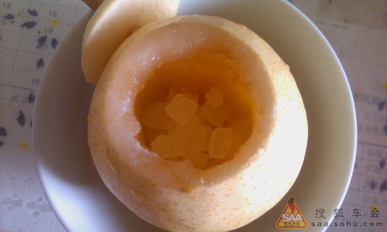 健康养生润肺之贝母冰糖蜂蜜蒸梨 - 天下养生杂谈