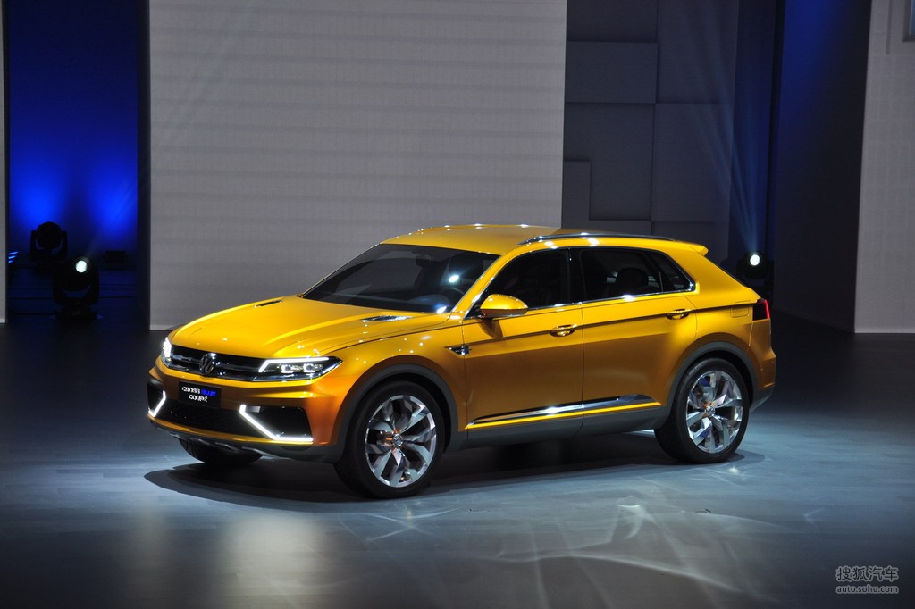 大众crossblue coupe 上海车展实拍