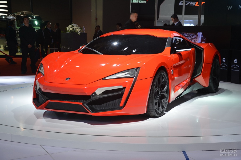 lykan hypersport 上海车展实拍