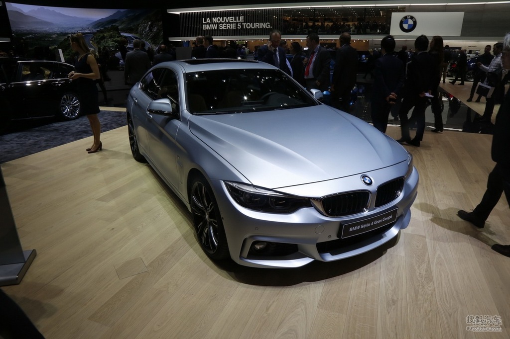 宝马4系grancoupe日内瓦车展实拍