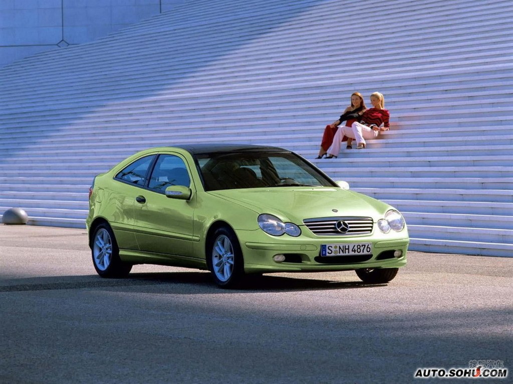【 奔驰c级高清图片】_2000款c级sport coupe_搜狐汽车网