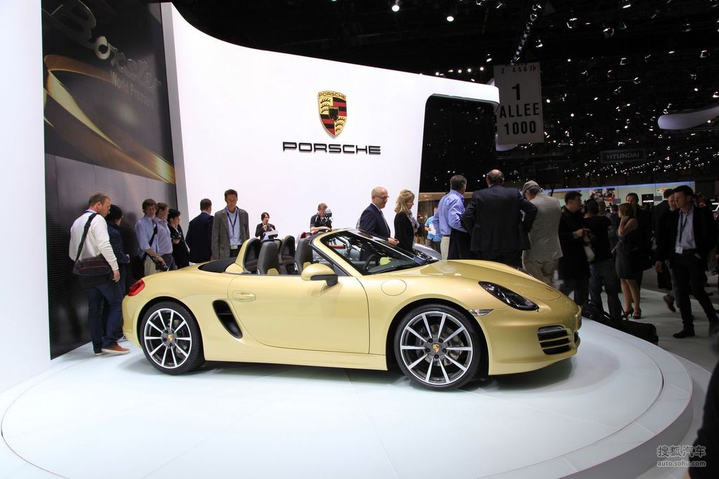 全新保时捷boxsters日内瓦车展实拍提示支持键盘翻页左右