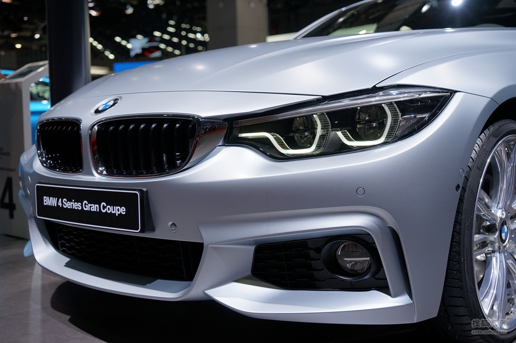 宝马4系grancoupe上海车展实拍