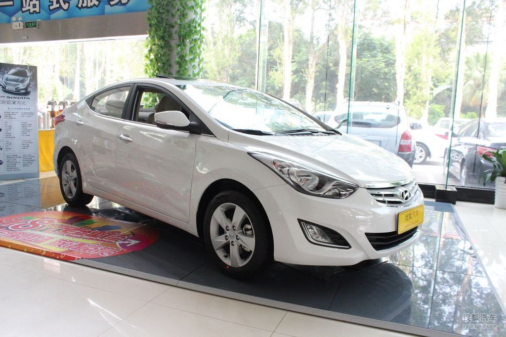 北京现代朗动实拍