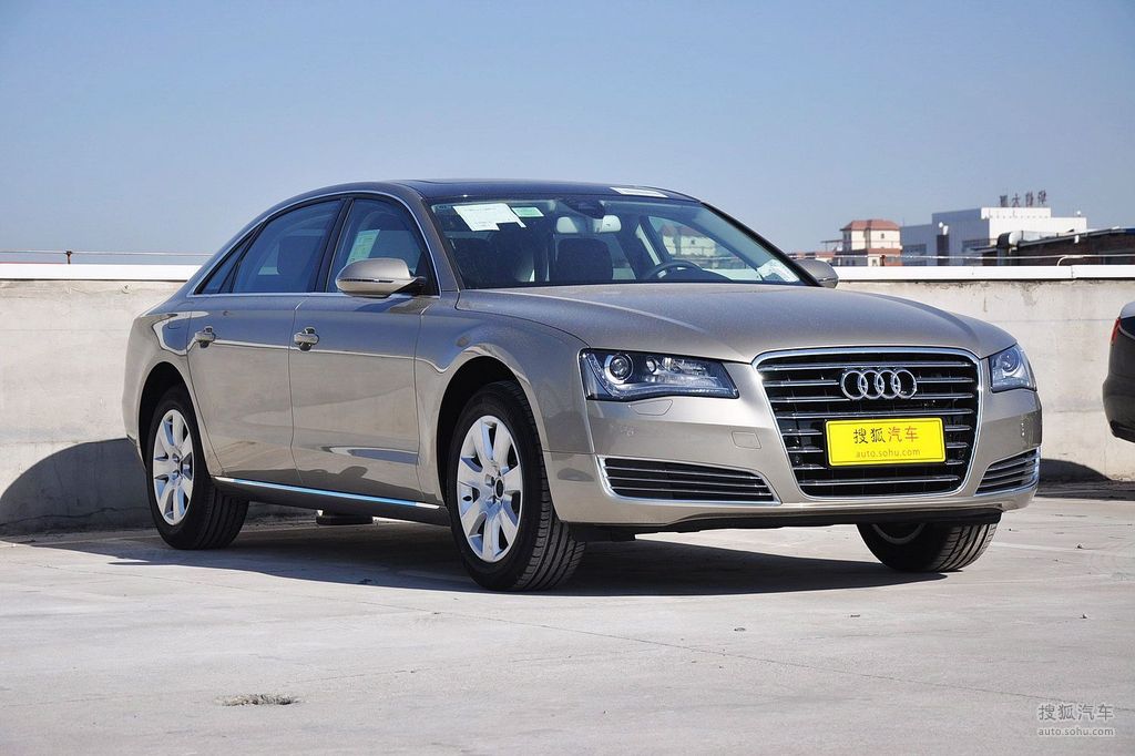 【 奥迪a8l高清图片】_斑羚米色_外观_搜狐汽车网