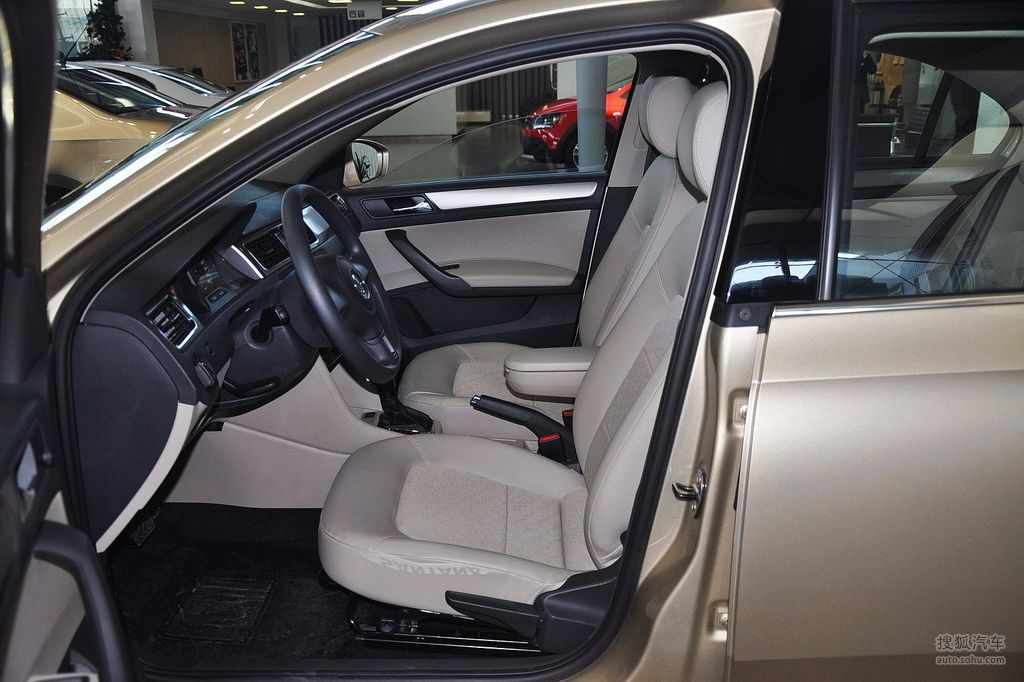 2013款大众全新桑塔纳16l自动舒适版前排座椅提示支持键盘翻页左右