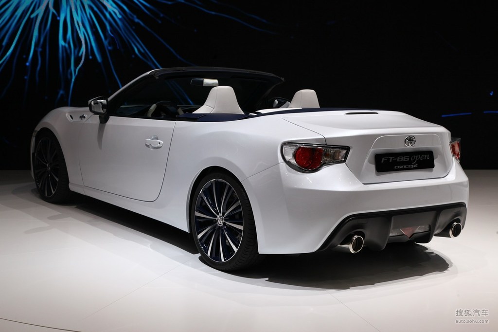 丰田ft86敞篷概念车日内瓦车展实拍
