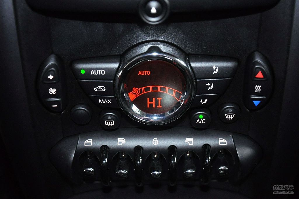 2012款minicountrymancoopers空调控制面板提示支持键盘翻页左右