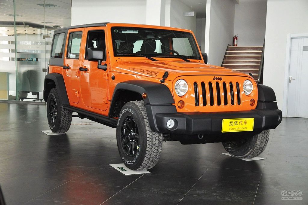 【 jeep牧马人四门版高清图片】_荷兰橙_外观_搜狐汽车网