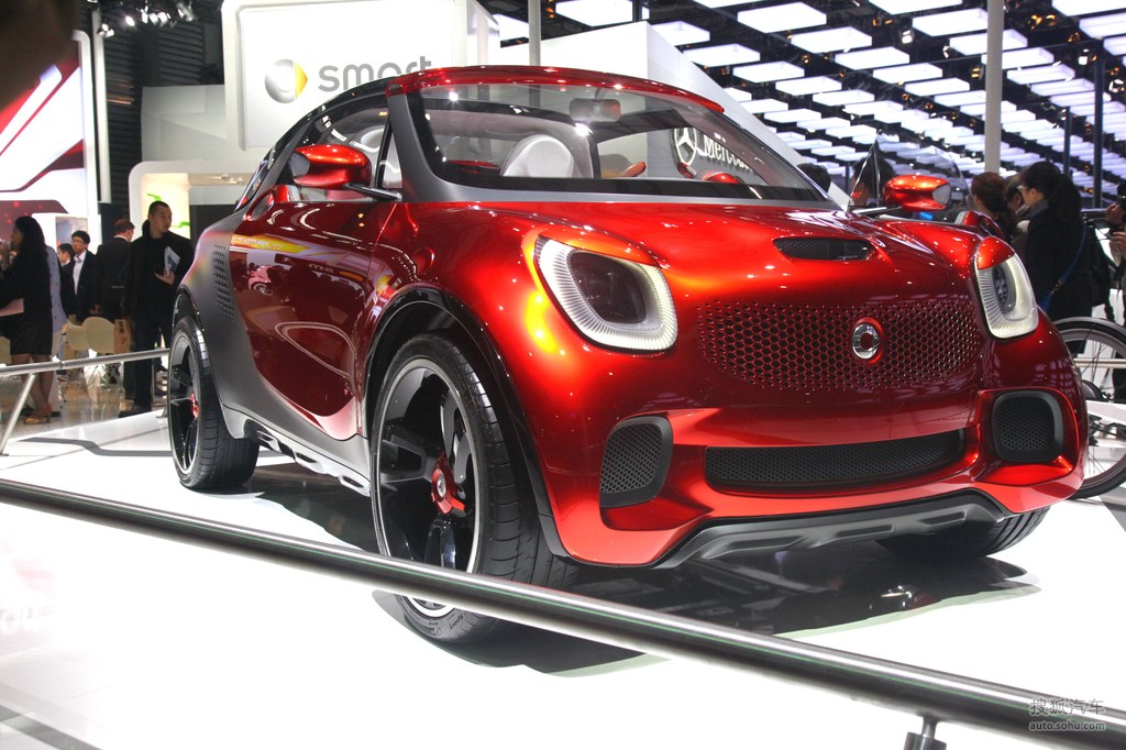 smartforstars概念车上海车展实拍