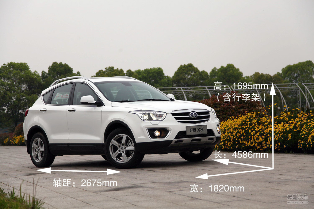 【 奔腾x80高清图片】_图解_搜狐汽车网