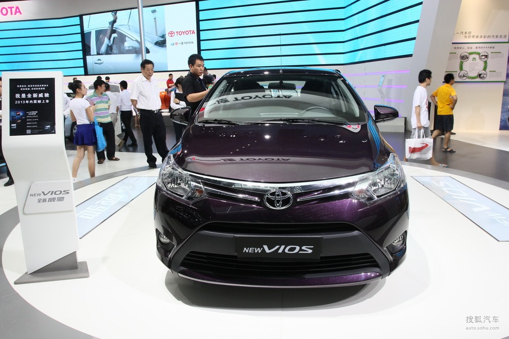 丰田全新威驰深港澳车展实拍