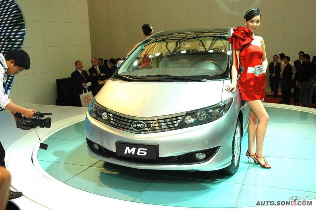 比亚迪m6 09上海车展实拍