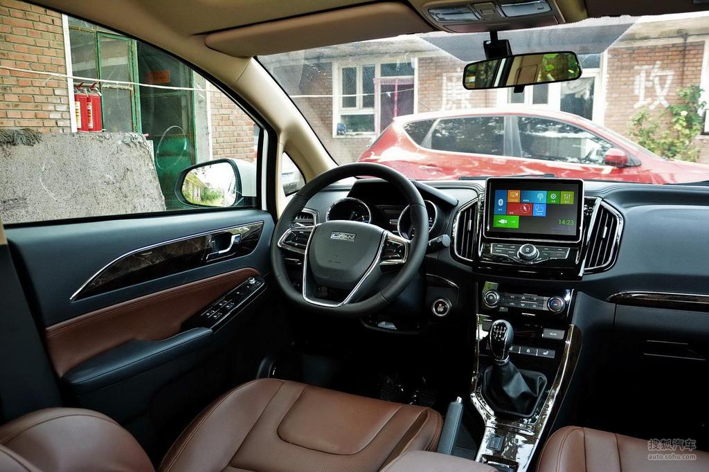 【 力帆轩朗高清图片】_黑色/棕色_内饰_搜狐汽车网