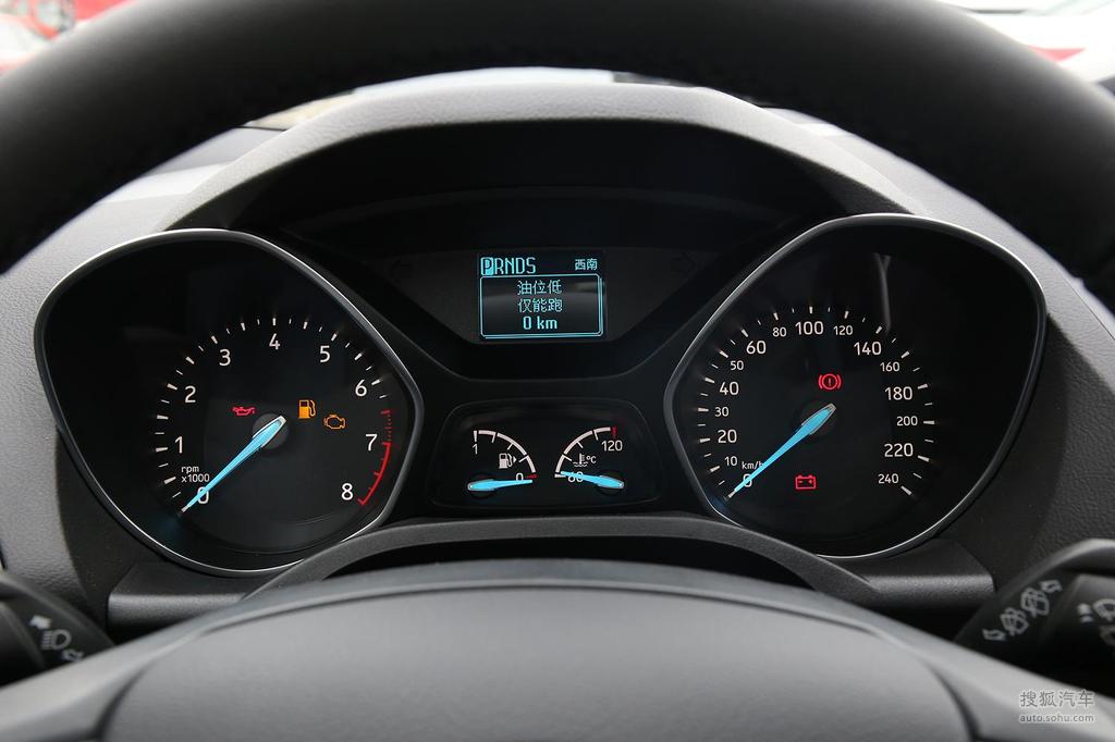 2017款福特翼虎 ecoboost 180 两驱虎跃型 - 仪表板提示:支持键盘翻页