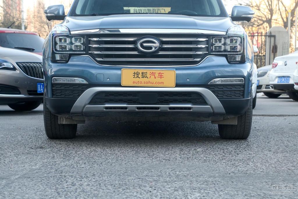 【 广汽传祺gs8高清图片】_2017款 320t 两驱豪华智联版_冰川蓝_外观