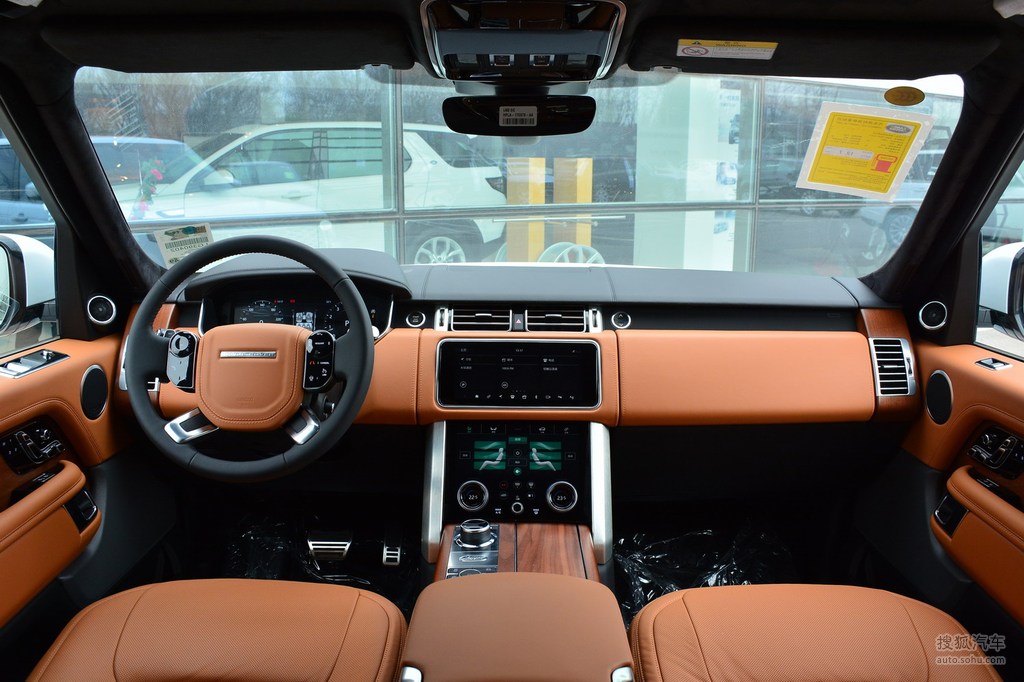 【 路虎揽胜高清图片】_黑檀木/黄褐色_内饰_搜狐汽车网
