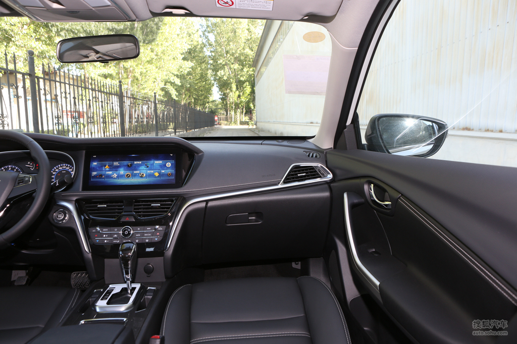 【 东风日产启辰t90高清图片】_黑色_内饰_搜狐汽车网