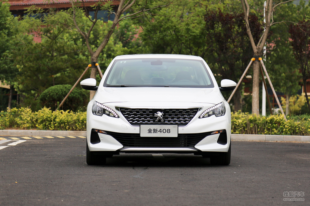 【 标致408高清图片】_珠光白_外观_搜狐汽车网