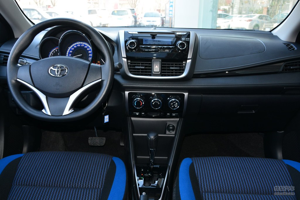 【 丰田yaris l 致享高清图片】_黑色_内饰_搜狐汽车网