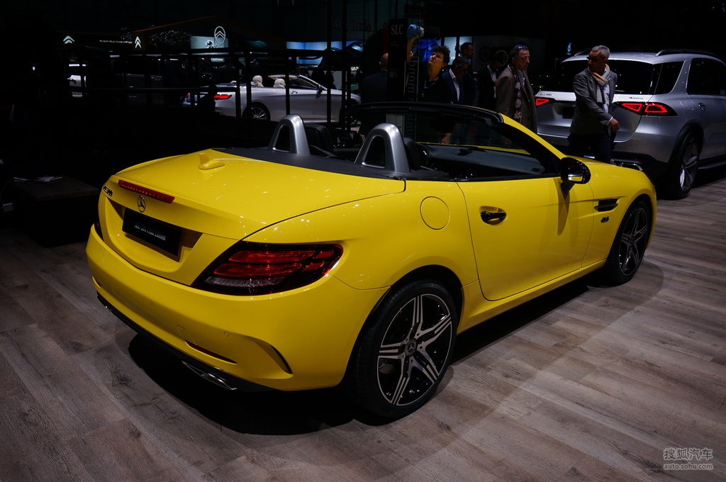奔驰slcfinaledition日内瓦车展实拍