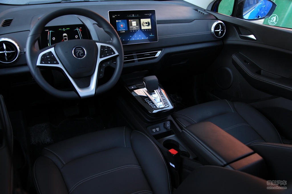 【 比亚迪元ev高清图片】_黑色_内饰_搜狐汽车网